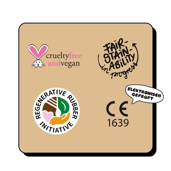 einhorn Kondome - 7 Stück Wochenration - XL Größe 57 mm - vegane, hormonfreie Verhütung ohne Chemie - natürlicher Gleitfilm - nachhaltig und sicher