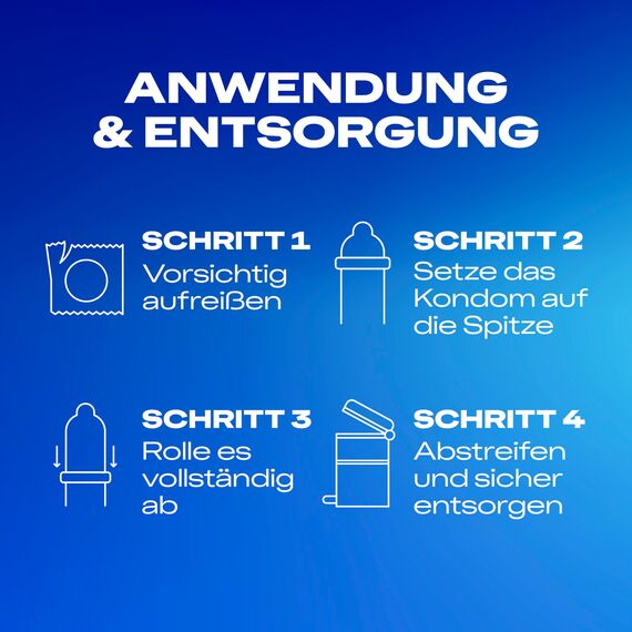 Durex Love Kondome – Mit anatomischer Easy-On-Form für leichtes Überziehen & mit viel Silikongleitgel befeuchtet – 8er Pack (1 x 8 Stück)