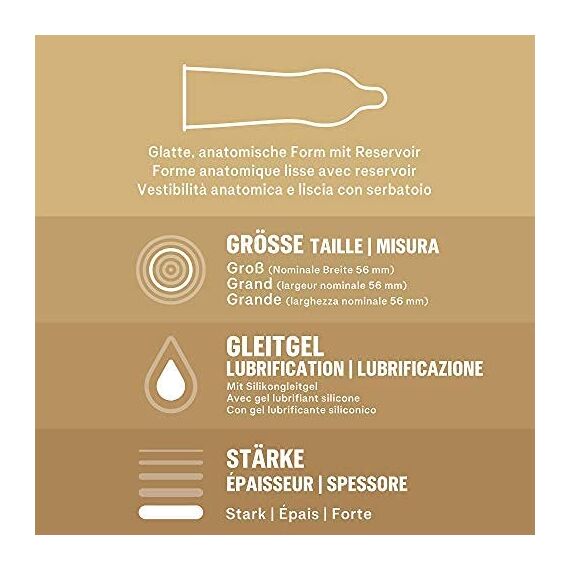 Durex Natural Feeling Kondome, 10 Stück