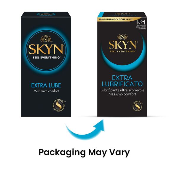 Skyn Extra Feucht 10 latexfreie Kondome, 1er Pack (1 x 10 Stück)