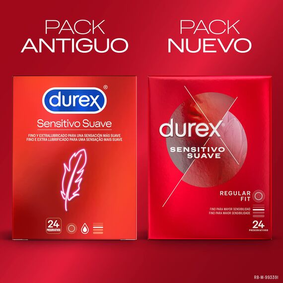 Durex Kondome Gefühlsecht, für intensiveres Empfinden 24 Unidad