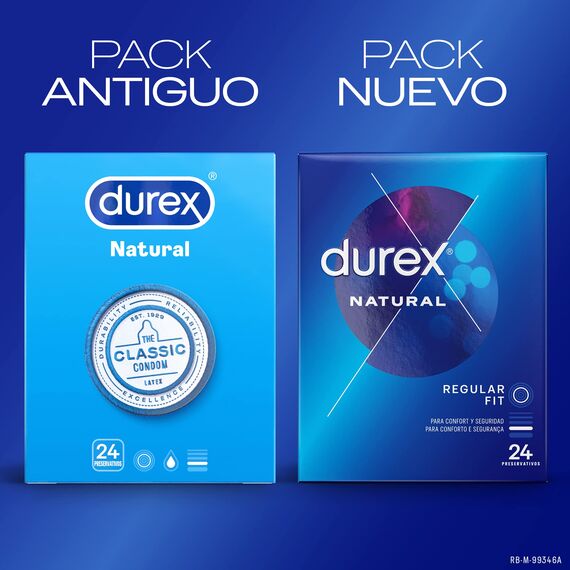 Durex NATURAL UDS, Transparent, 24 Kondome, 1 stück