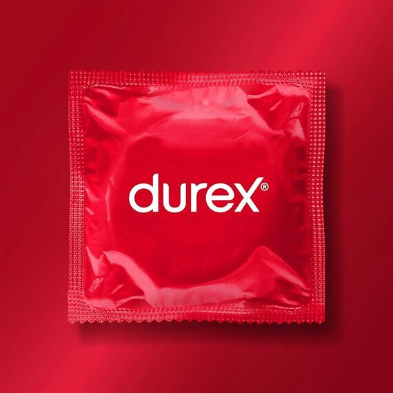 Durex Gefühlsecht Classic Kondome – Dünne Kondome mit anatomischer Easy-On-Form & mit Silikongleitgel befeuchtet – 20er Pack