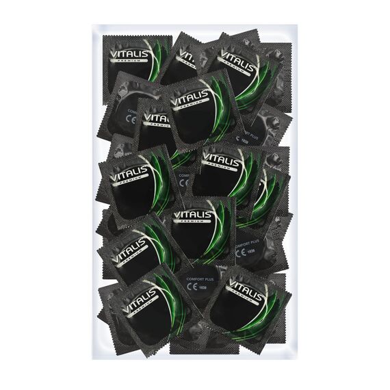 Vitalis comfort plus, 100er Pack Kondome, 100 Stück