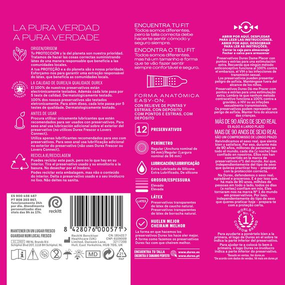 Durex Fun Explosion Kondome, 40 Stück, verschiedene Sorten: Kondome mit Erdbeeraroma, Dame Placer (Pleasuremax), Sensitivo Suave (Gefühlsecht Extra Feucht), Contacto Total