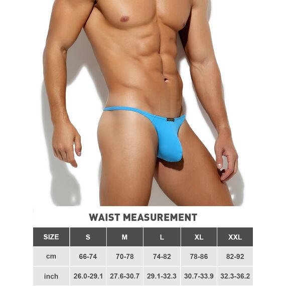 Casey Kevin String Tanga Herren Sexy Unterwäsche Männer Komfortabel Slips Thong Unterhosen