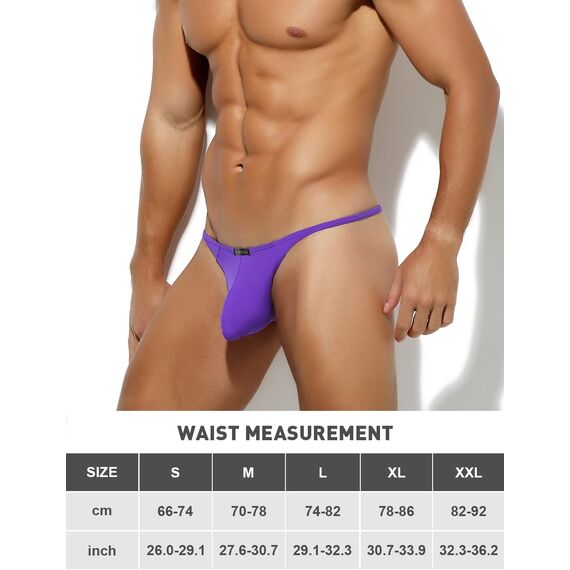 Casey Kevin String Tanga Herren Sexy Unterwäsche Männer Komfortabel Slips Thong Unterhosen