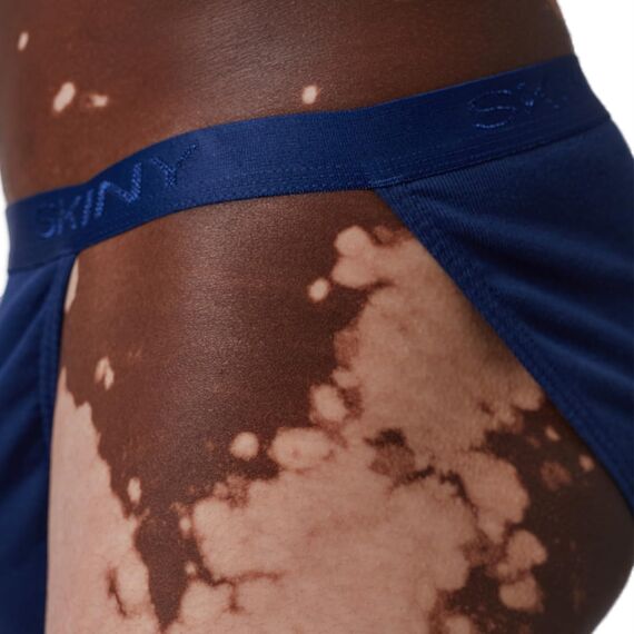 Skiny Herren Tanga Cotton Rib G-String, Navy (080693), XL (2er Pack)