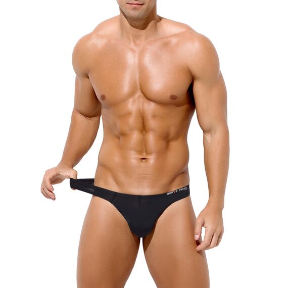 Casey Kevin Herren String Tanga Aiedrigen Taillen Thongs Männer Männliche G-Strings Sexy Unterwäsche T-Back Unterhose, M