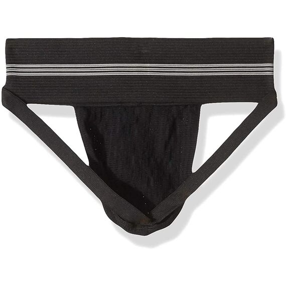 GYM Herren 7,6 cm breites Band, klassischer athletischer Supporter, Schwarz, XXX-Large