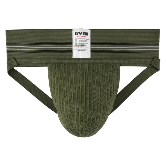 GYM Herren 7,6 cm breites Band Classic Athletic Supporter, Armee, Large