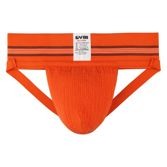 GYM Herren 7,6 cm breites Band Classic Athletic Supporter, Orange/Abendrot im Zickzackmuster (Sunset Chevron), Large