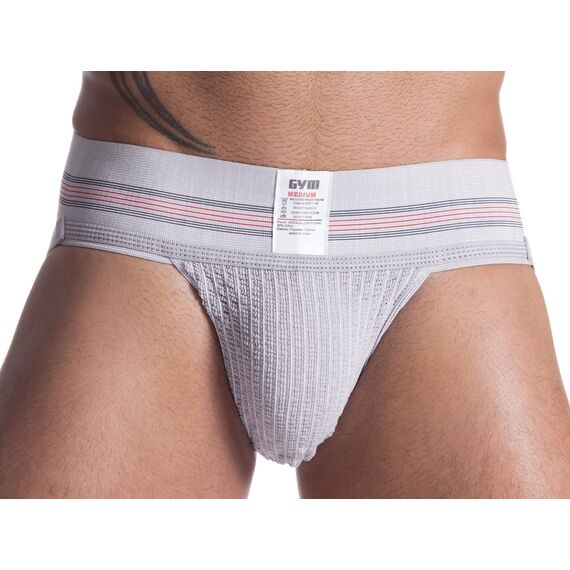 GYM Herren 7,6 cm breites Band Classic Athletic Supporter, Meliert, Grau, X-Large