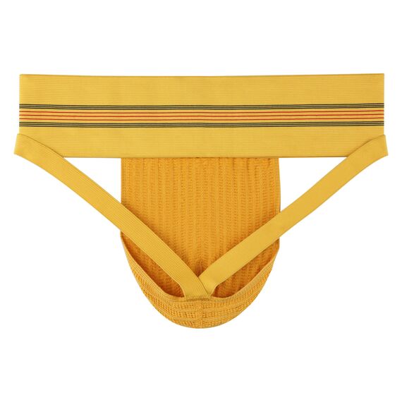 GYM by Jockstraps.com Herren 7,6 cm breites Band Classic Athletic Supporter, gelb, Small