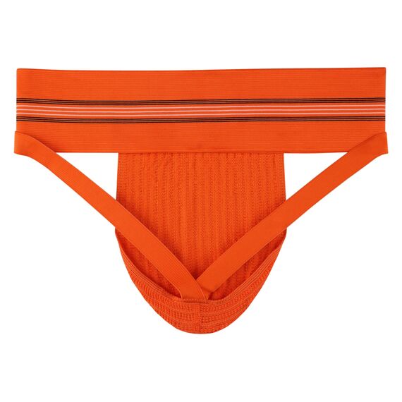 GYM Herren 7,6 cm breites Band Classic Athletic Supporter, Orange/Abendrot im Zickzackmuster (Sunset Chevron), XX-Large