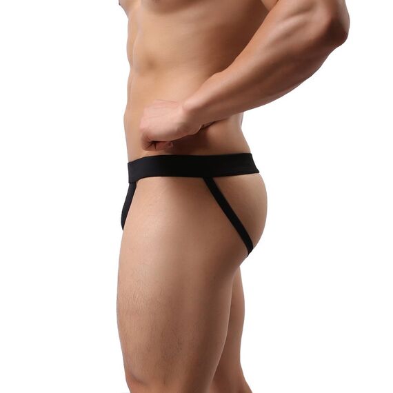 Summer Code Herren Sexy Strings mit Ausbuchtung Bikini Jockstrap Elastisches Thong