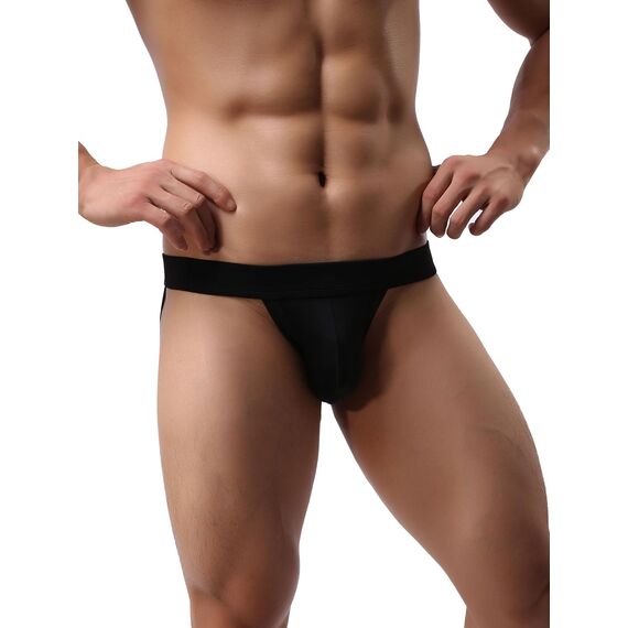 Summer Code Herren Sexy Strings mit Ausbuchtung Bikini Jockstrap Elastisches Thong