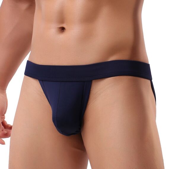 Summer Code Herren Sexy Strings mit Ausbuchtung Bikini Jockstrap Elastisches Thong