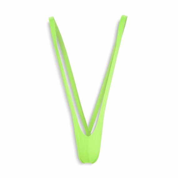 LATRAT Inside Ropa, Borat's Mankini Kostüm, Herren Einheitsgröße (Grün)