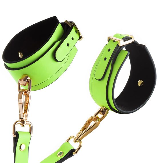 Leuchtend Bondageseil Handschellen Halsbänder Fußfesseln Sklave SM Bondage Seil BDSM Fetich für Frauen Bondage Set Für Fesseln Sexspielzeug für Paare Extrem (Fußfesseln)