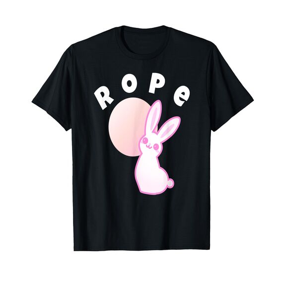 Rope Bunny T-Shirt Shibari Bondage Kinky Fetish Munch BDSM T-Shirt