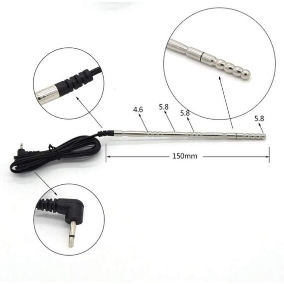 Hrekssi Elektro Shock Adult Erotic Sex Toys Analplug Match Harnröhrengeräusche Harnröhrenvibrator Stromschlag Hintern Für Männer SM Elektrische Erotik Extrem Sexspielzeug für Männer