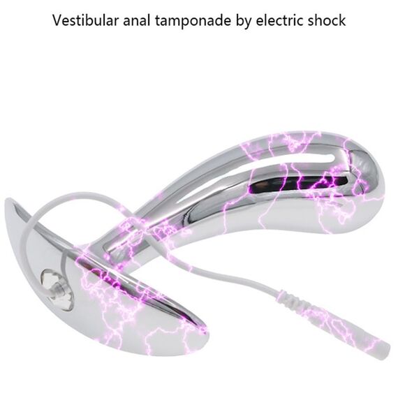 Jpscor Elektro Shock Edelstahl Harnröhren Dilatatoren Analplug Set Metall Penis Plug Sounds Dilator Elektrische Stimulation Butt Plug Anal Dilatator SM E-stim Erotik Extrem Sexspielzeug für Männer (L)