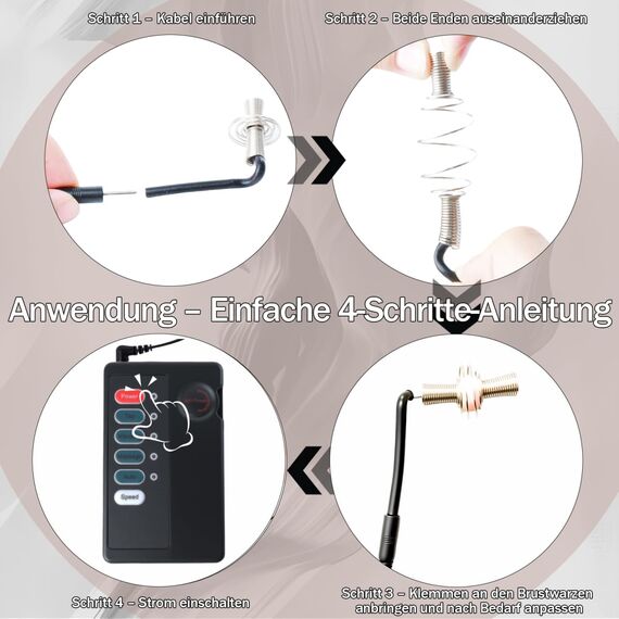 Elektrostimulation Nippelklemmen Elektroschock Brustwarzen Clip Elektrische Bondage Set Brust Flirten Bdsms Spielzeug Nippel Clip Klitoris Schamlippen Reizstromgerät Sexspielzeug Für Frauen Männer