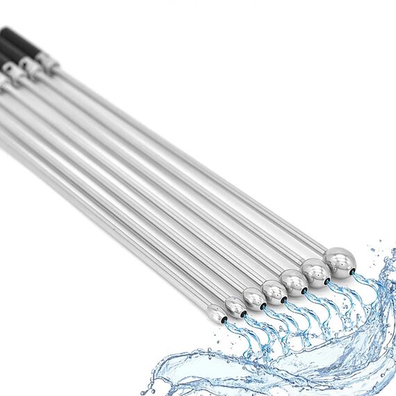 TOUNID Elektro Shock Penis Dilatator HarnröHrenstecker HarnröHren Dilator Sexuelle Elektrostimulation Edelstahl Penis Butt Plug ReizstromgeräT FüR Sm Sex Spielzeug（ Leitfähiger Wirt）