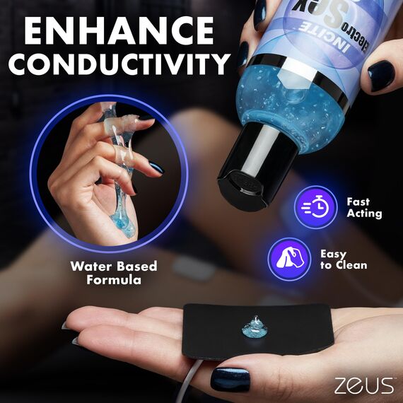 Zeus Incite Electrosex Gel - 8.5oz
