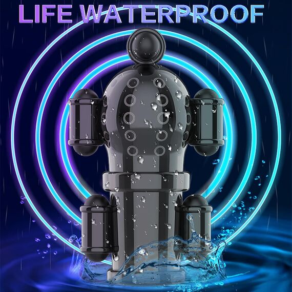 ChicLSQ Penis Trainer mit 10 Vibrationsmodi Elektrischer Eichel Stimulator Silikon Penisvibrator & Penishülle Masturbator Sexspielzeug fürMännersgerät Shock PenisringHodenring zur Elektrostimulation