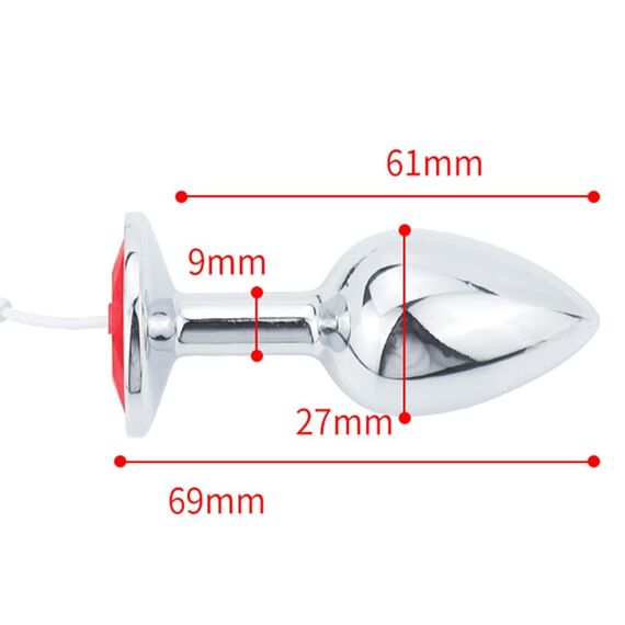 HXLXW Elektro Shock Penis Plug Harnröhren Dilatator Set mit Metall Anal Plug SM Elektrostimulation Sexspielzeug Prostata Massage Sex Toy Stimulator Sexspielzeug für frauen männer paare(4mm）