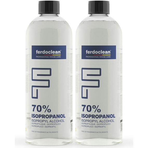 2000ml Isopropanol 70% Lösungsmittel Isopropylalkohol 70 Reiniger für Haushalt | Nagelcleaner | Lackreiniger | IPA 2L 2-Propanol | Fettentferner