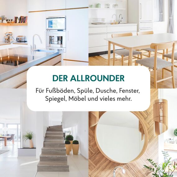 HAKA Raumpfleger I 3 L Kanister I Universalreiniger Hochkonzentriert I Fensterreiniger, Glasreiniger und Bodenreiniger I Allzweckreiniger für den Haushalt