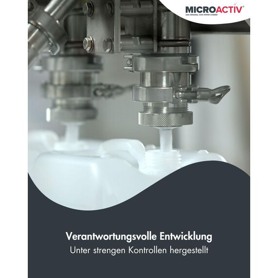MICROACTIV Orangenöl Reiniger Konzentrat 3 x 1L - Allzweckreiniger & Fettlöser mit frischem Orangenduft – Universalreiniger Made in Germany