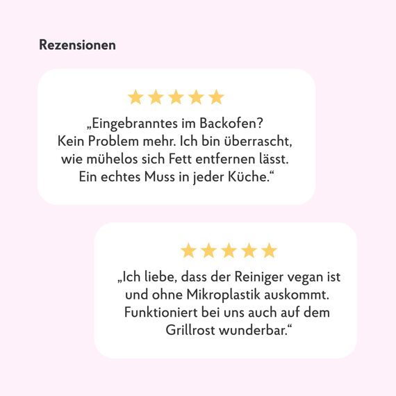 HAKA Fettreiniger Spray, 2x 500 ml, Fettlöser für Küche, gegen Eingebranntes & Fett, ideal für Grill, Backofen & Dunstabzugshaube, vegan, materialschonend, ohne aggressive Chemie