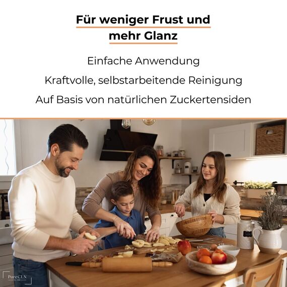 PureCLN Backofenreiniger Extra Stark - 2x 500ml Oven Cleaner - Backofenspray ohne Geruch - Intensiver Fettlöser & Grillreiniger gegen Verkrustungen - Ofenreiniger Backofenreiniger in Profi-Qualität