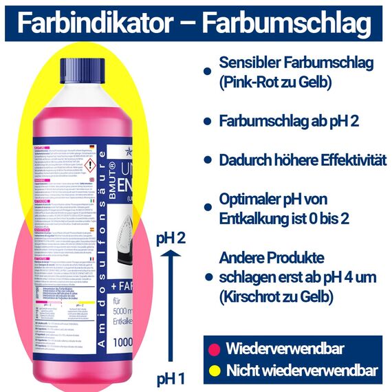 2x1000ml Universal-Entkalker für Kaffeevollautomat und Kaffeemaschine - für 8 Entkalkungen je 125ml