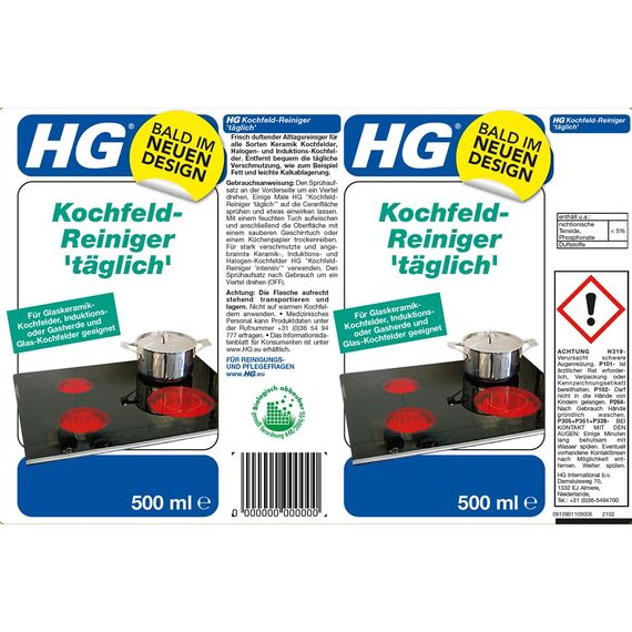 HG Kochfeld Reiniger