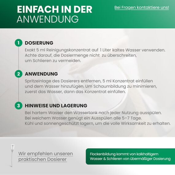 BiOHY Bodenreiniger für alle Wischroboter mit Frühlingsduft (250 ml) | Reinigungsmittel Konzentrat für alle Wisch & Saugroboter mit Nass-Funktion | Schaumarm & Streifenfrei | Für alle Böden