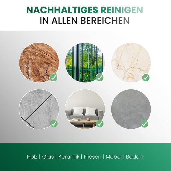 BiOHY Schmierseife (3 x 1 Liter) + Dosierer | Bodenreiniger Konzentrat – Wischpflege für Holz, Parkett & Fliesen | Rückfettend, extra stark & ergiebig | Flüssiger Bio-Fußbodenreiniger