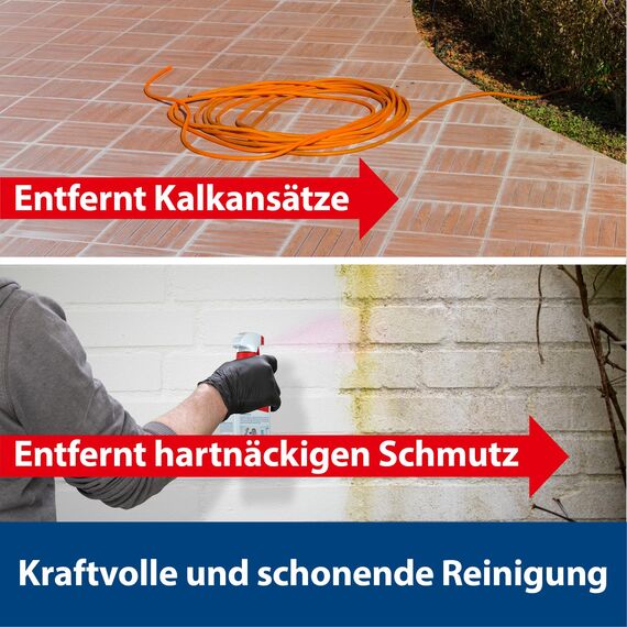 MELLERUD Fliesen & Stein Grundreiniger | 1 x 2,5 l | – Zuverlässiges Mittel zum Entfernen von hartnäckigen Verschmutzungen auf säureunemfpindlichen Oberflächen