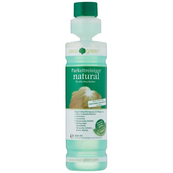 clean & green Parkettreiniger natural für geölte/versiegelte Parkett- und Korkboden