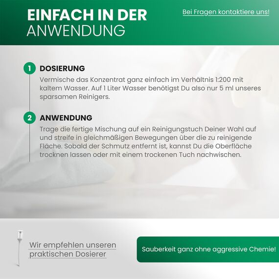 BiOHY Allzweckreiniger (10 Liter Kanister) | Bodenreiniger Konzentrat | Bio Allesreiniger für Haushalt und Gewerbe mit universaler Anwendung | schnell und effektiv | Kalkreiniger Konzentrat