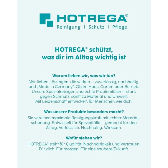 HOTREGA Marmor- und Granit-Fleckschutz 500ml | Imprägnierung Naturstein, schützt vor Öl-, Fett- und Kalkflecken | Geruchsneutral| inkl. Microfasertuch