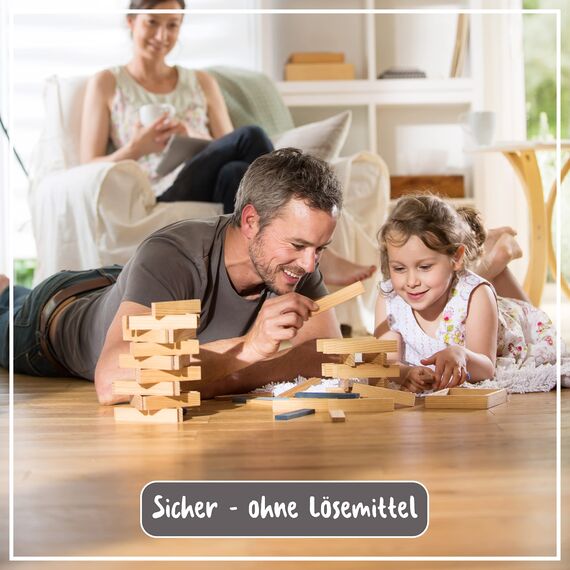 POLIBOY Parkett Renovierer Seidenmatt - Bodenaufbereiter für Parkettversiegelung - 2x 500ml - Mit Produktprobe - Made in Germany