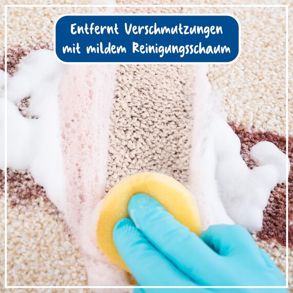 Poliboy - Polster Teppich Reiniger - sanfte Fleckentfernung - Reiniger für Polster und Teppiche - Bodenreinigung - Einzeln - 500ml - Made in Germany