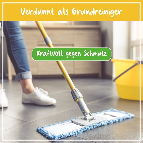 Poliboy - Grundreiniger für wasserfeste Böden - Ideal als Vorbehandlung für Renovierer - Bodenreinigung - 2er Pack - 2x500ml - Made in Germany