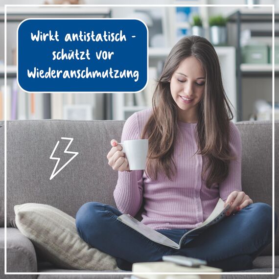 POLIBOY Teppich & Polster Reiniger - Ergiebiger Textilreiniger - Teppichreiniger auch für Schamoniergeräte - 3x 500 ml - Mit Produktprobe - Made in Germany