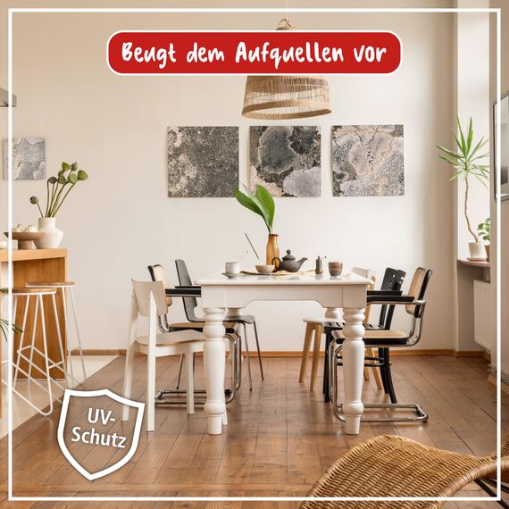 POLIBOY Parkett Pflege - Pflegendes Reinigungsmittel für Holzböden - Reinigungskonzentrat mit Avocadoöl - 3x 500 ml - Mit Produktprobe - Made in Germany